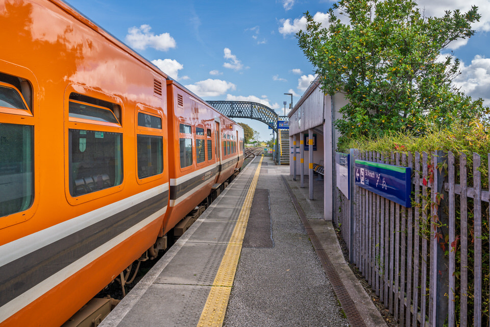 THE RAILWAY STATION AT MIDLETON – THE SERVICE IS SET TO IMPROVE IN THE NOT TOO DISTANT FUTURE